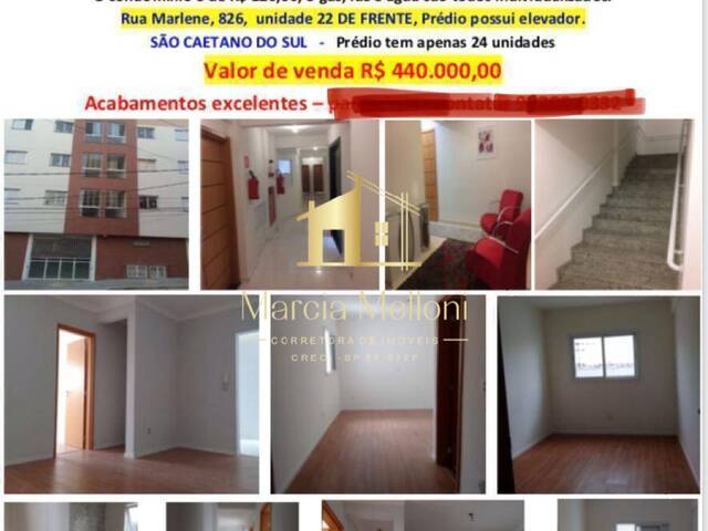 #85 - Apartamento para Venda em São Caetano do Sul - SP - 1