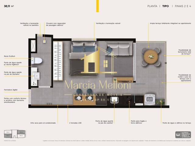 #309 - Apartamento para Venda em Santo André - SP