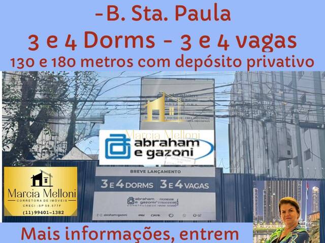 #413 - Apartamento para Venda em São Caetano do Sul - SP - 1