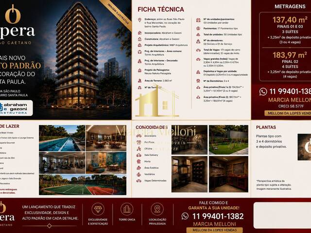 #413 - Apartamento para Venda em São Caetano do Sul - SP - 1