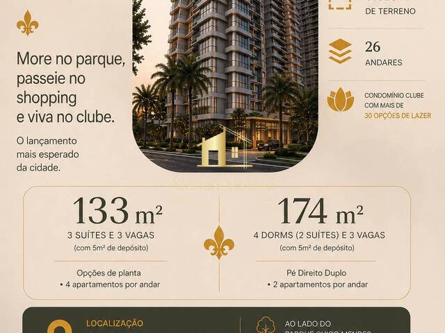 #456 - Apartamento para Venda em São Caetano do Sul - SP - 3